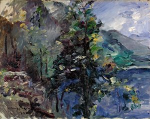 Jochberg au lac de Walchensee - Lovis Corinth