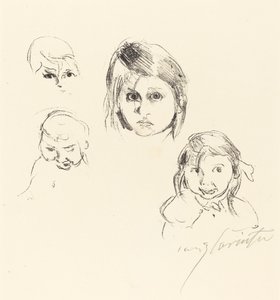 Kinderköpfe, 1914 - Lovis Corinth