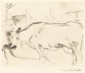 Étable II - Lovis Corinth