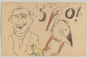 Lovis Corinth à Carl Strathmann : Carte postale, cachet de la poste 11 septembre 1916