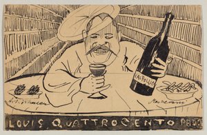 Lovis Corinth à Carl Strathmann: Carte postale, cachet postal 2 septembre 1897 (Padoue) - Lovis Corinth