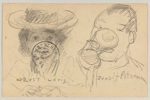 Lovis Corinth à Carl Strathmann : Carte postale, cachet postal recto 17 décembre 1902 - Lovis Corinth
