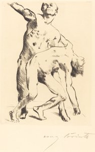 Ulysse et les prétendants - Lovis Corinth