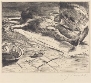 Pietà, 1920 - Lovis Corinth