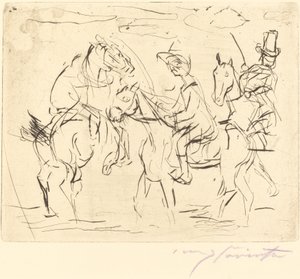 Cavaliers du dimanche - Lovis Corinth