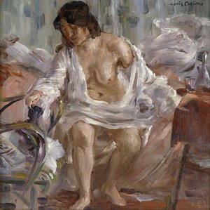 En se levant, 1910 - Lovis Corinth