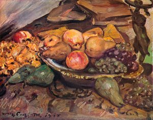 Nature morte avec fruits, 20e siècle