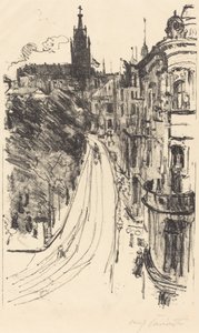 Rue à Königsberg - Lovis Corinth