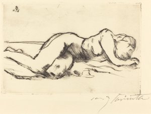 Nu féminin - Lovis Corinth