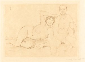 Deux personnes - Lovis Corinth