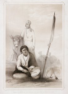 Fakeer attaché à la suite du gouverneur général en camp, 1844