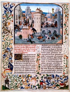 Massacre des paysans rebelles à Meaux - Loyset Liedet