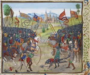 La Bataille de Nájera le 3 avril 1367 - Loyset Liedet