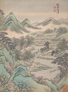 Huit paysages, 1699