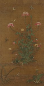 Fleurs, 14ème siècle - Lu Jingfu