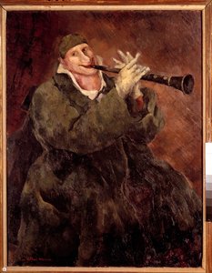 Grock jouant de la trompette - Luc Albert Moreau