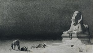 Le repos pendant la fuite en Égypte (recto)