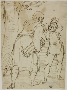 Abraham et Isaac - Luca Cambiaso