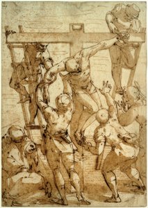 La Descente de Croix - Luca Cambiaso