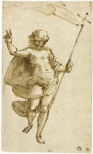 Christ ressuscité - Luca Cambiaso