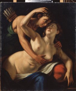 Vénus et Adonis - Luca Cambiaso