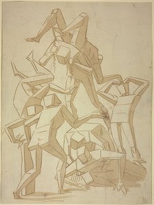 Figures stéréométriques enchevêtrées (copie) - Luca Cambiaso