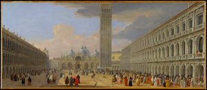 Place Saint-Marc, Venise - Luca Carlevarijs