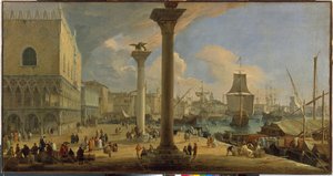 Le Molo et le palais des Doges (Venise, Italie) - Luca Carlevaris