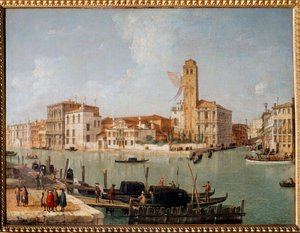 Le Grand Canal à Venise - Luca Carlevaris