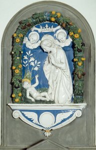 La Vierge adorant l