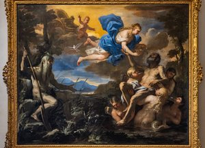 Énée immortalisé par Vénus, seconde moitié du XVIIe siècle - Luca Giordano