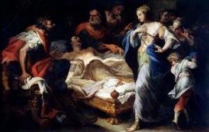 Antiochus et Stratonice, XVIIe ou début XVIIIe siècle - Luca Giordano