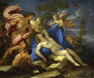 Ariane abandonnée par Thésée à Naxos, vers 1675-1680 - Luca Giordano