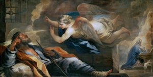 Le rêve de Saint Joseph - Luca Giordano