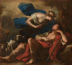 Diane et Endymion - Luca Giordano