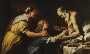 Isaac bénissant Jacob