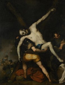 Descente de croix de saint André - Luca Giordano