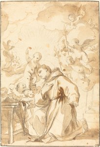 Saint Antoine de Padoue - Luca Giordano
