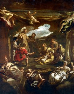 Saint Antoine de Padoue guérissant un jeune homme, vers 1654-1705