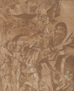 Christ au limbe, vers 1547-48 - Luca Penni