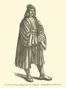 Autoportrait du peintre italien Luca Signorelli - Luca Signorelli