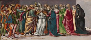Le mariage de la Vierge - Luca Signorelli