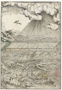 Déluge et arche de Noé - Lucas Cranach
