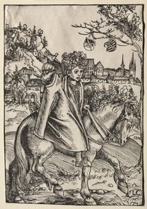Un garçon à cheval - Lucas Cranach