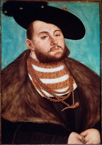 Portrait de Jean Frédéric II le Magnanime, électeur de Saxe