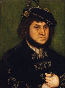 Portrait de Kurfürst Herzog Johann der Beständige von Sachsen - Lucas Cranach