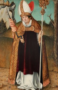 Saint Érasme - Lucas Cranach d. Ä.