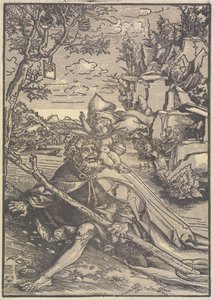 Saint Christophe - Lucas Cranach d.Æ.