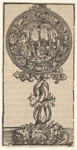 Pacifique en argent doré avec une crucifixion, de la grande série des reliquaires de Wittenberg