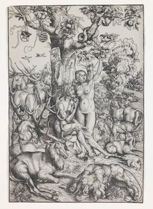 Adam et Ève au Paradis - Lucas Cranach the Elder